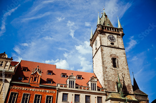 Czech Republic. Prague. Old Town Hall.