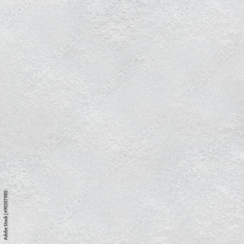 Flat white square snow background texture. Space for lettering, text or copy.