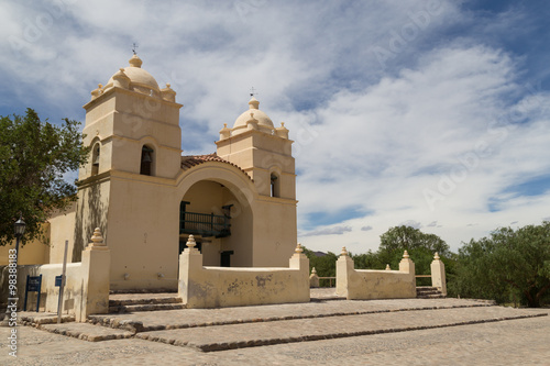 Molinos church on route 40