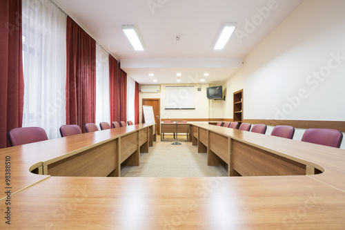 Interior of a boardroom
