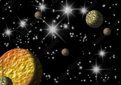 Galaxy background