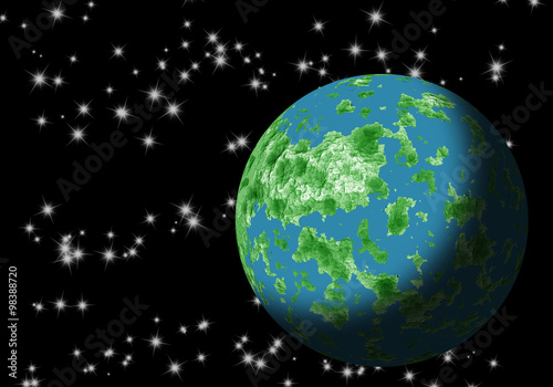 Galaxy background