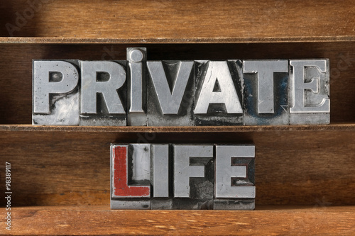 private life tray