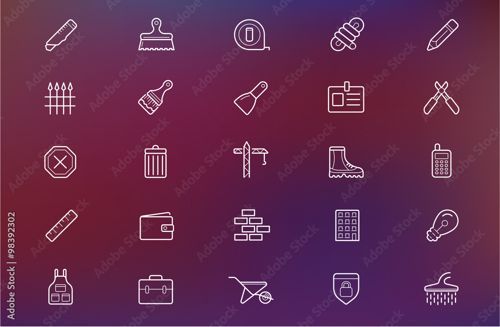 Set of Vector Construction Building Icons. Home and Repair. Can be used as Logo or Icon. Premium quality Set of Vector Construction Building Icons. Home and Repair. Can be used as Logo or Icon. Premium quality