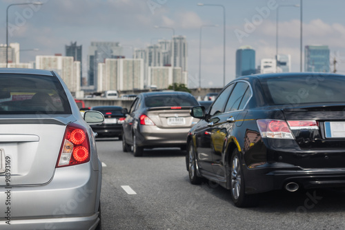 traffic jam in rush hour © 290712