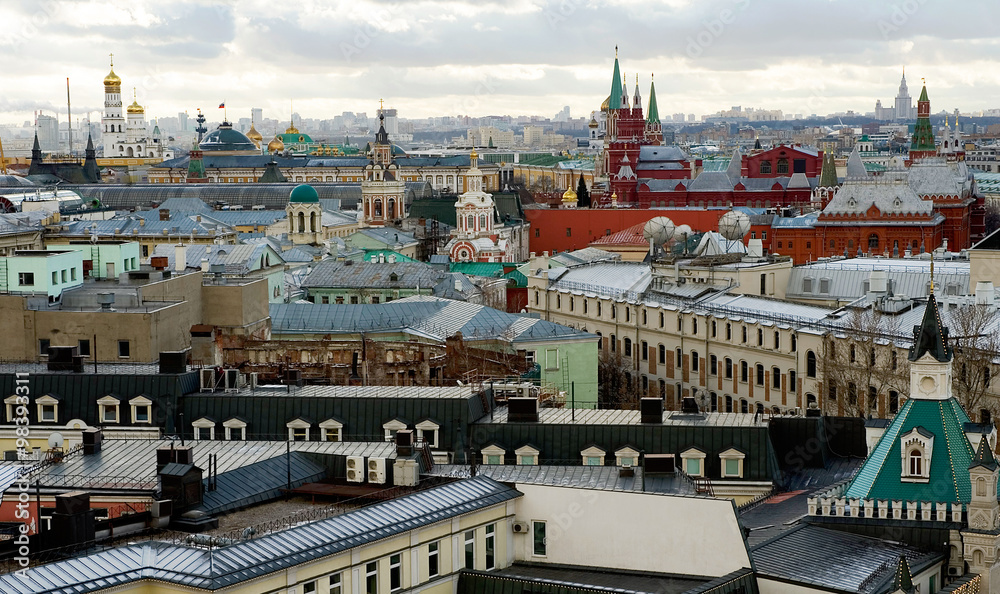 Moscow rooftops