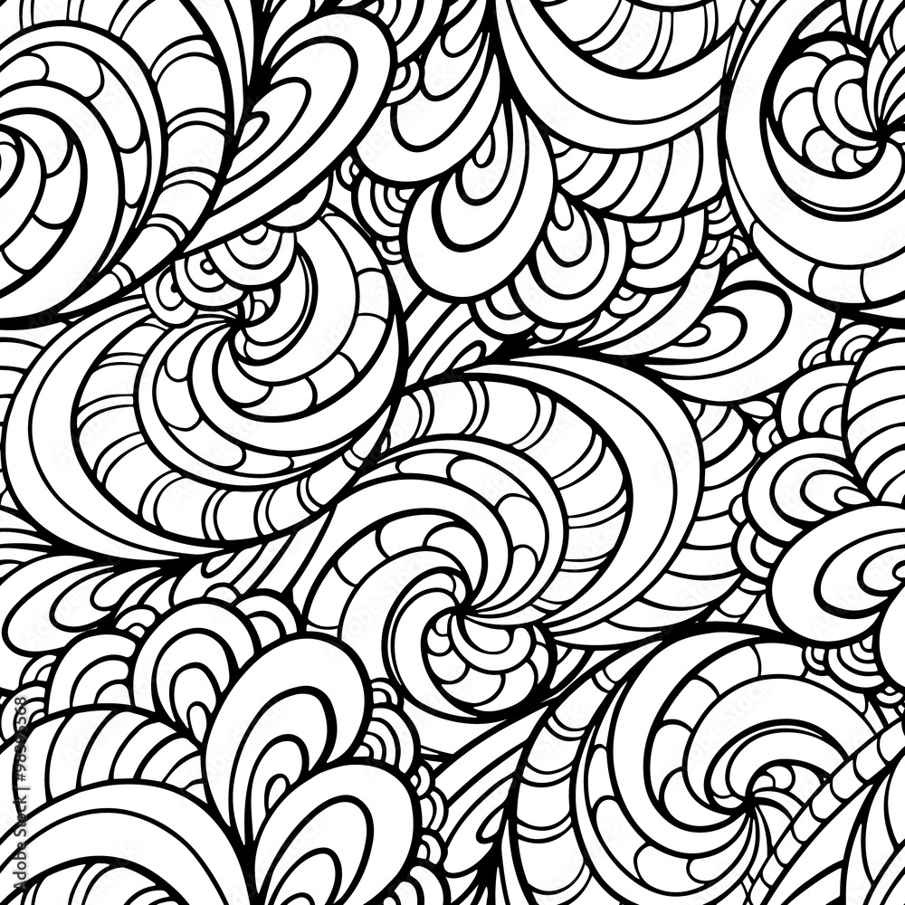 Fantasy decorative ornamental seamless pattern Fantasy decorative ornamental seamless pattern