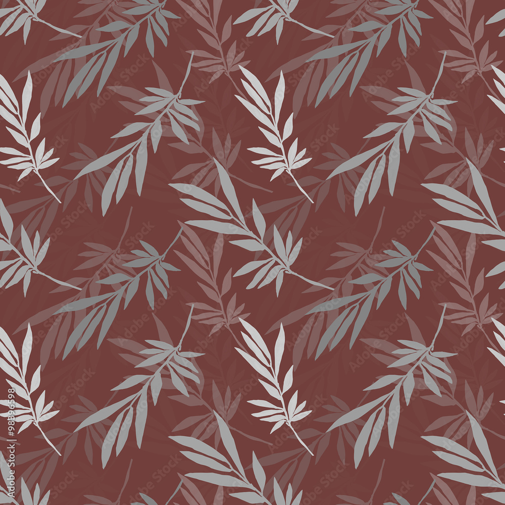 Seamless pattern of autumn leaves Seamless pattern of autumn leaves