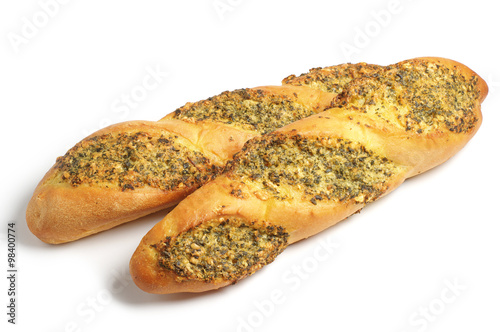Two small baguettes