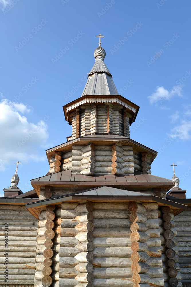 View of an apse of Holy Trinity Cathedral of the Trifonov-Pechen View of an apse of Holy Trinity Cathedral of the Trifonov-Pechen
