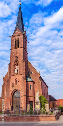 Kirche in Külsheim,Germany