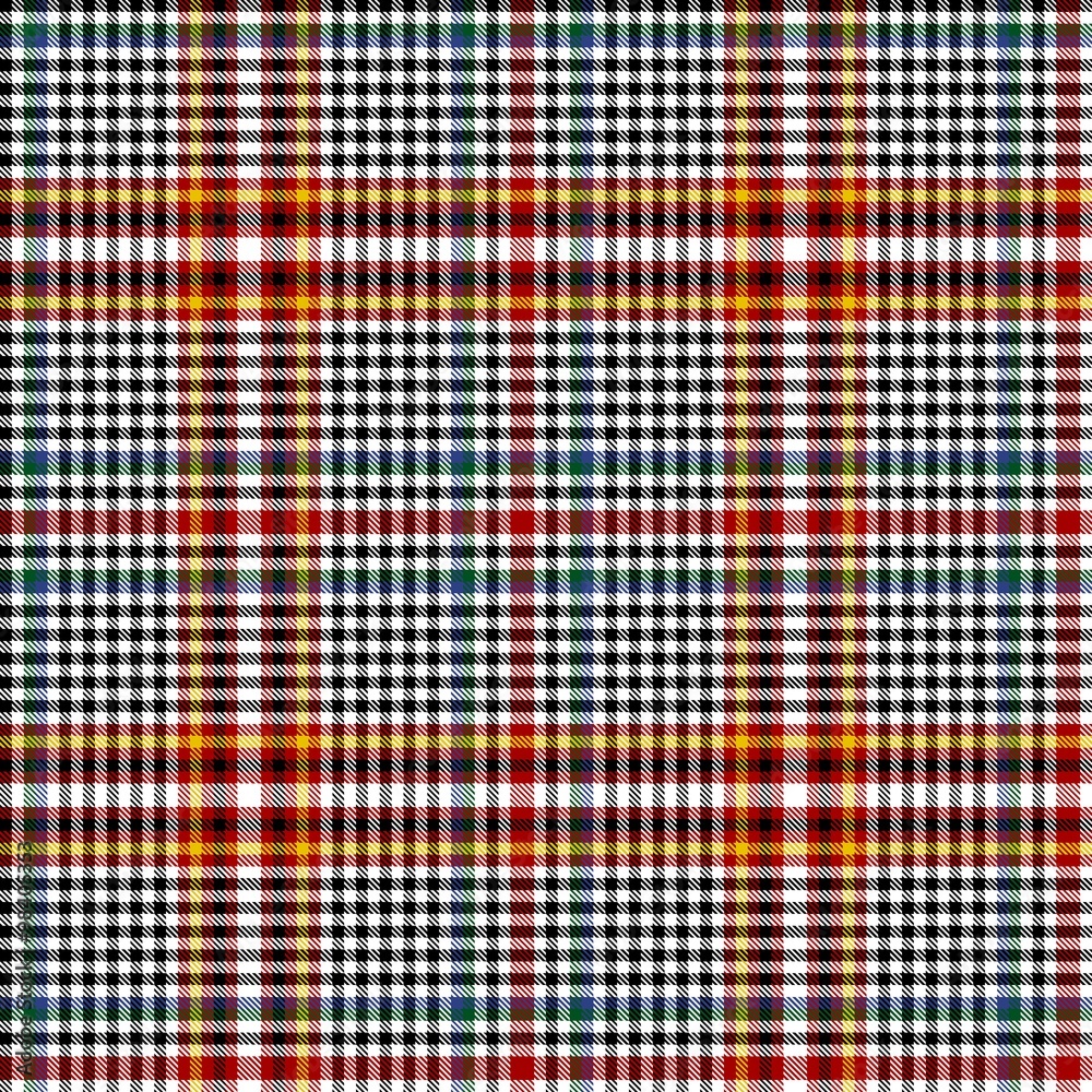 Scottish Tartan Seamless pattern background illustration