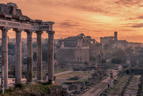 Rome, Italy: The Roman Forum photo