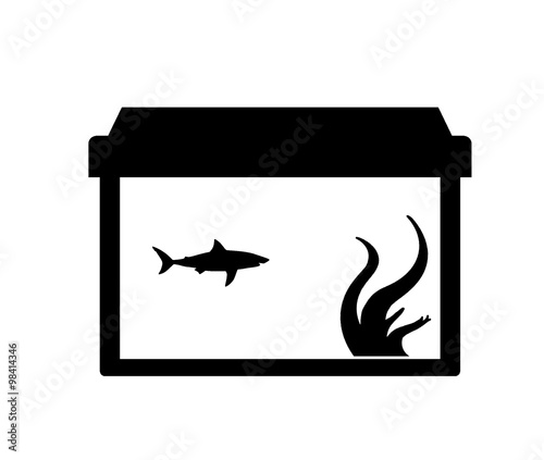 Requin dans un aquarium