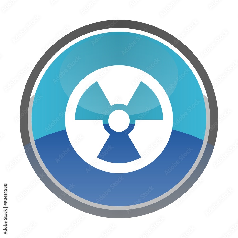Radioactivité dans un bouton Radioactivité dans un bouton