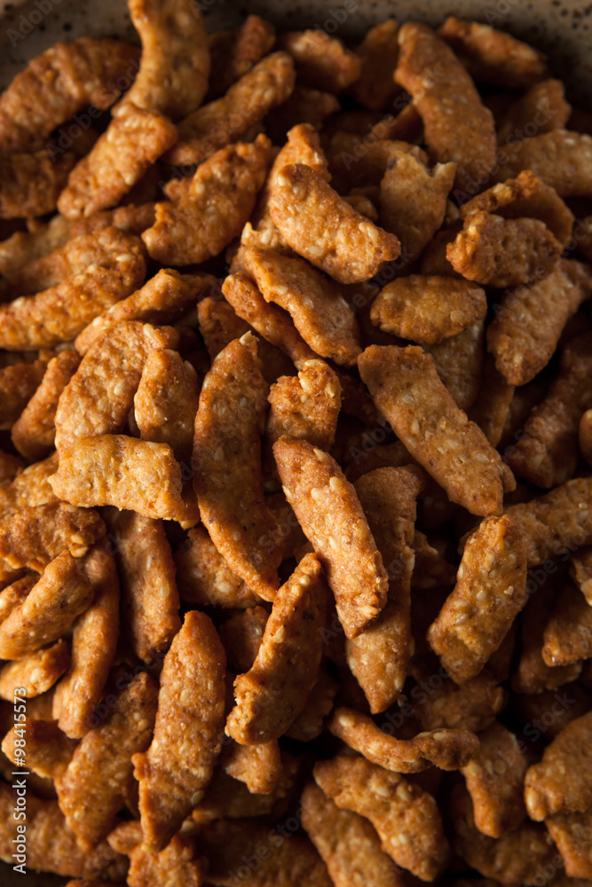Obraz premium Crunchy Homemade Sesame Sticks