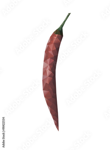 chili pepper. Vector illustration