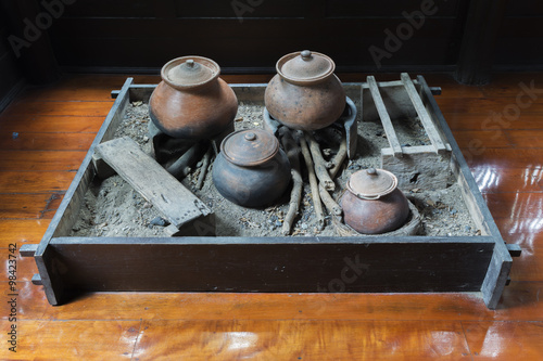 Kitchen interior Thailand classic style