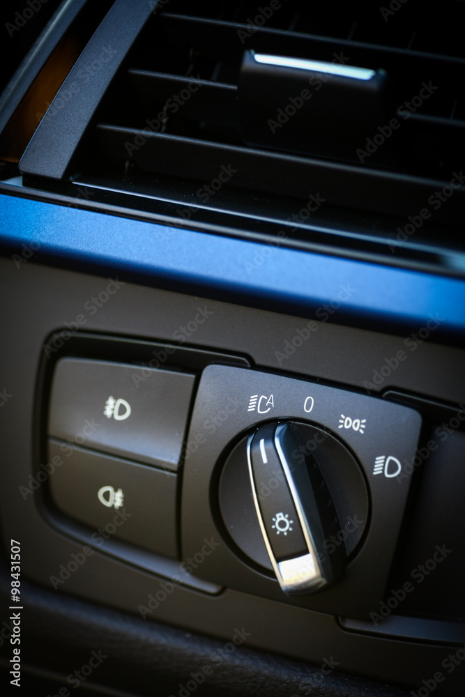 Car headlight switch Car headlight switch