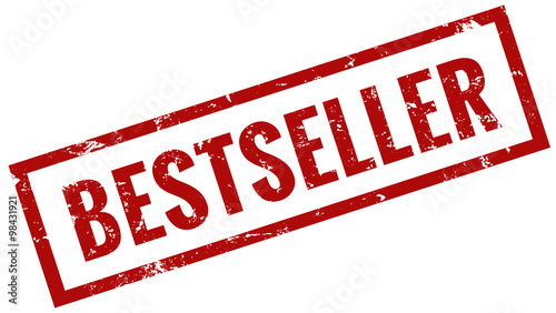 Bestseller Stempel rot grunge 