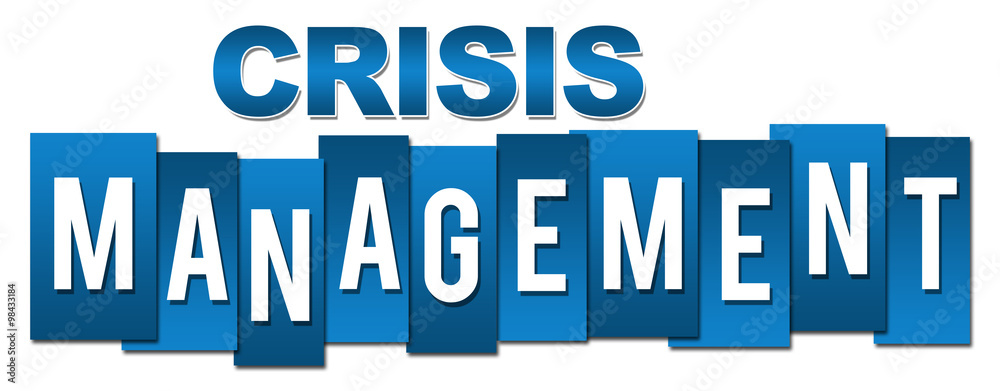 Crisis Management Professional Blue Stripes 