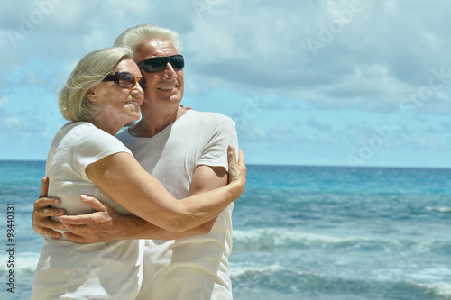Senior couple at sea © aletia2011