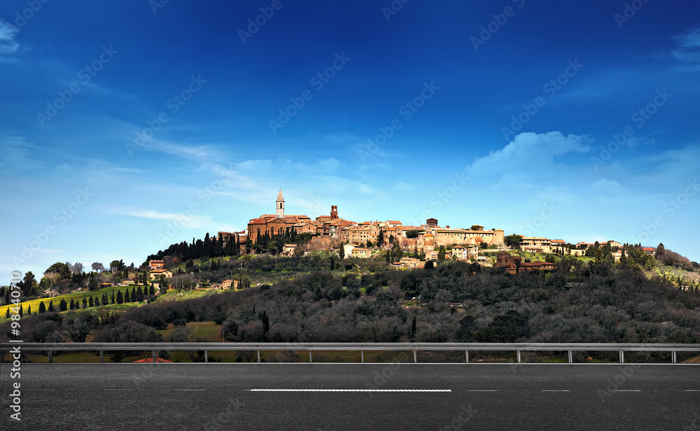 Tuscany, panoramic landscape