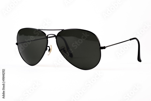 Sunglasses on white background