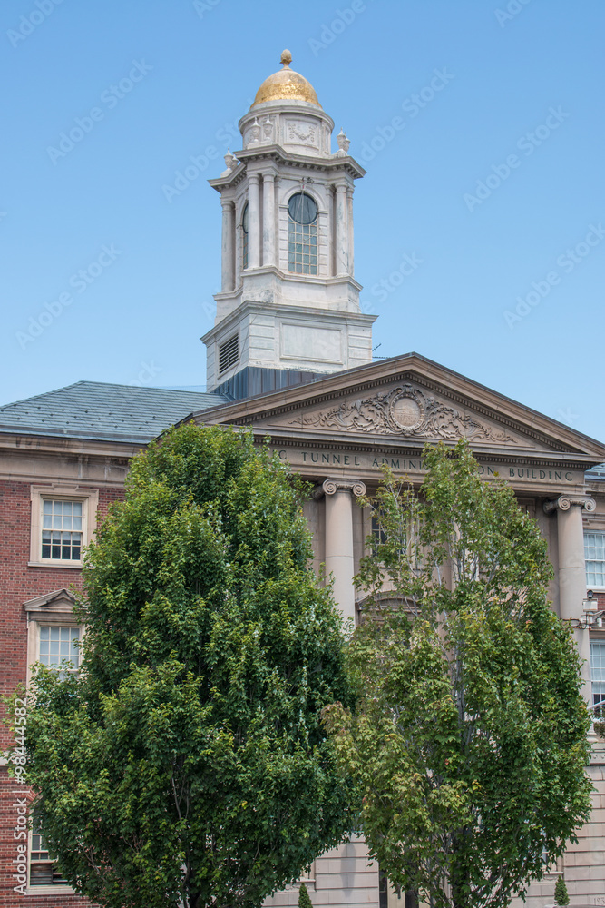 Boston Traffic Tunnel Administration Building (Boston Police Station Number One) North End Massachusetts USA