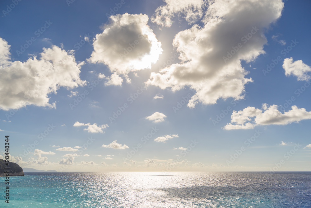 Kathisma Beach, Lefkada Island in Ionian Sea, Kathisma Beach, Lefkada Island in Ionian Sea,