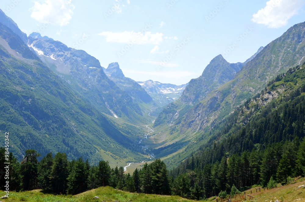 Fototapeta premium mountain gorge