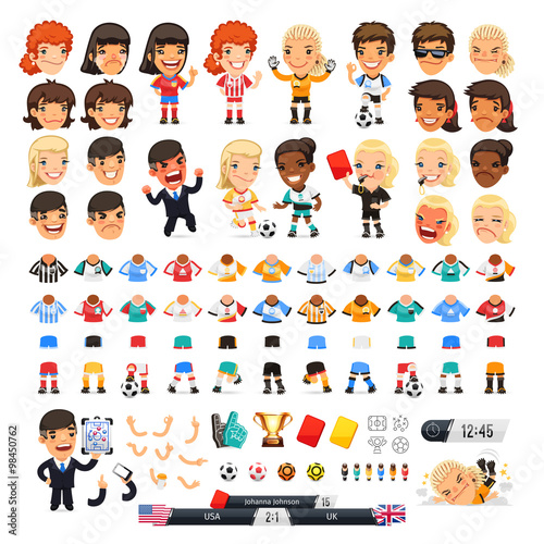 Big Set for Womens Soccer Project