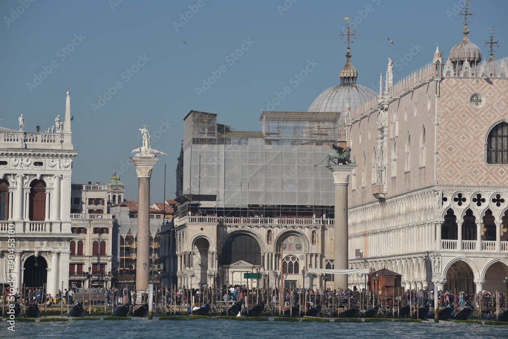 Der Piazza San Marco in Venedig
