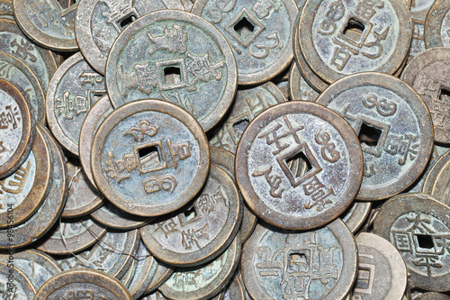 Photography Collection ancient Chinese coins