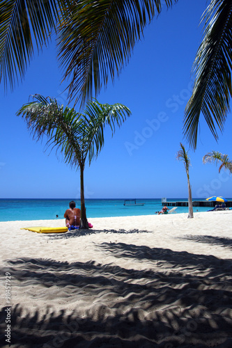 Doctor's Cave Beach, Montego Bay, Jamaica..