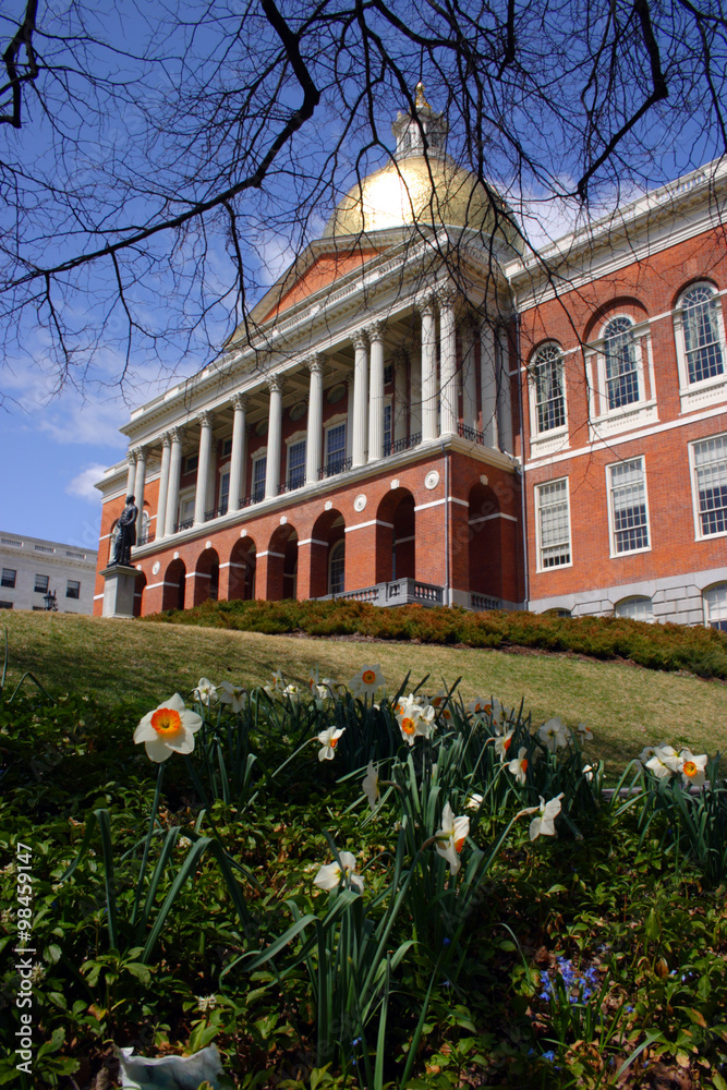 Massachusetts State House..