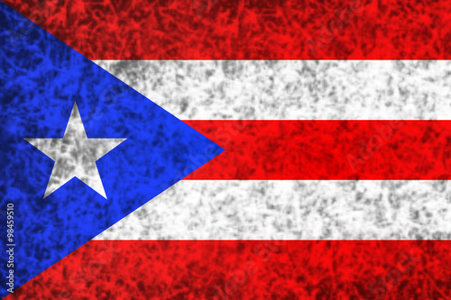 Flag of Puerto Rico.