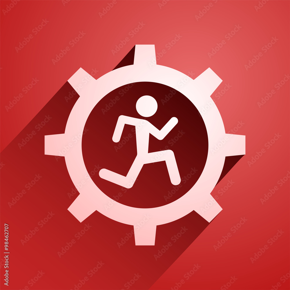 speed runner icon speed runner icon
