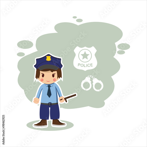 flat boy policeman