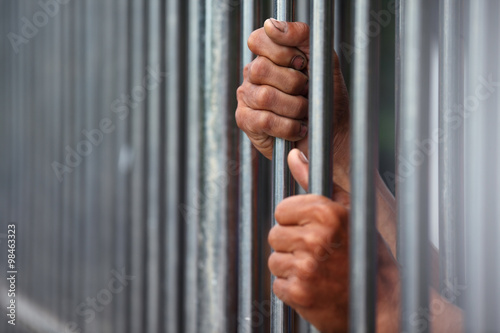 hand in jail