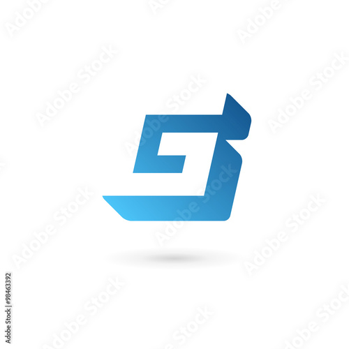 Letter G logo icon design template elements