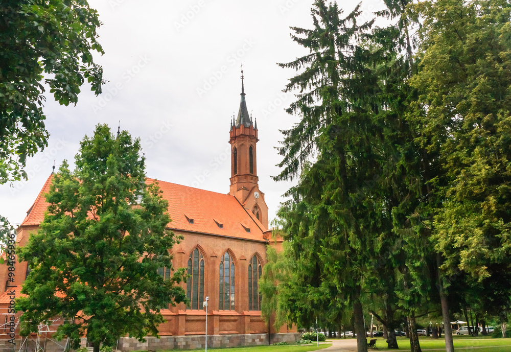 Catholic church of St. Mary of the Scapular. Druskininkai, Lithuania