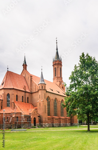 Catholic church of St. Mary of the Scapular. Druskininkai, Lithuania