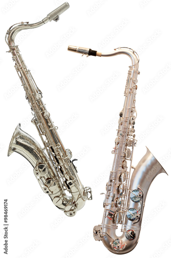 Naklejka premium saxophone