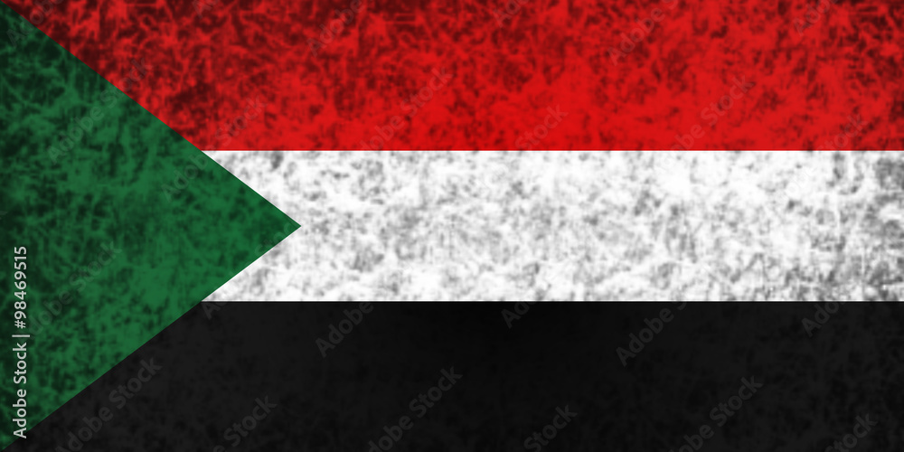 Flag of Sudan. Flag of Sudan.