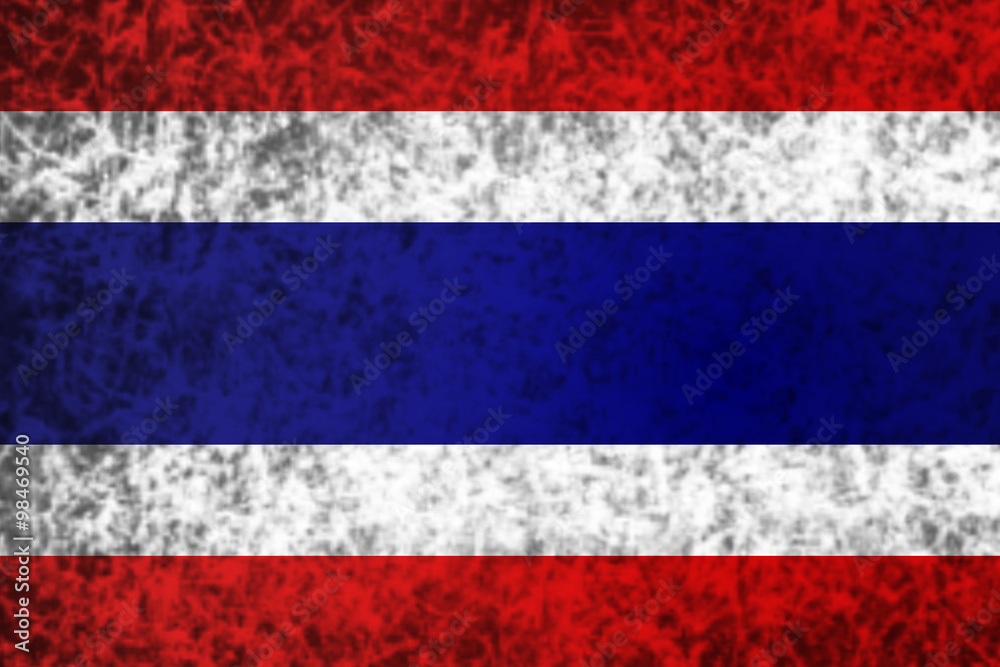 Flag of Thailand.