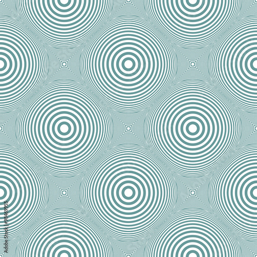Seamless circles and rings pattern.
