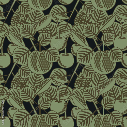 Decorative fruit pattern