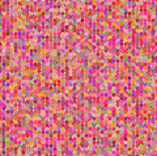 Vector seamless mosaic background/Pink and golden vector seamless mosaic background