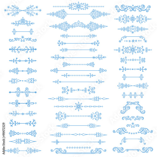 Winter decor,Divider bordes.Christmas,New Year